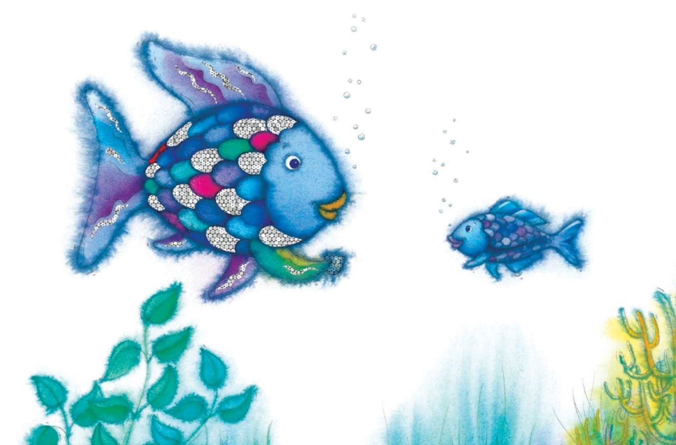 Sách tiếng Anh 5 tuổi cho trẻ em The Rainbow Fish